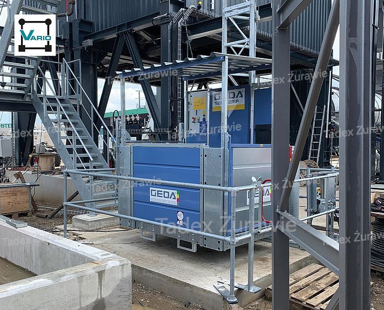 GEDA 1200 Z/ZP – dźwig towarowo-osobowy 1500 kg GEDA 1200 Z/ZP – dźwig towarowo-osobowy 1500 kg