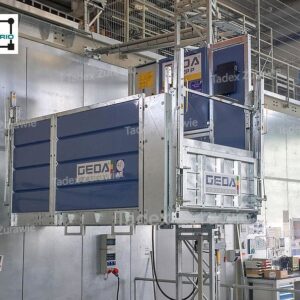 GEDA 1200 Z/ZP – dźwig towarowo-osobowy 1500 kg