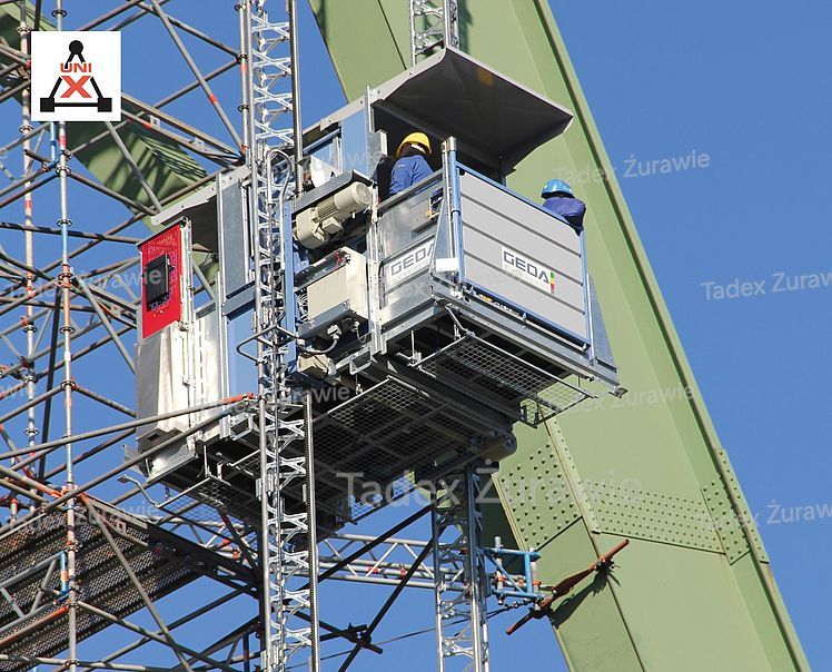 GEDA 1500 Z/ZP dźwig budowlany używany GEDA 1500 Z/ZP dźwig budowlany używany
