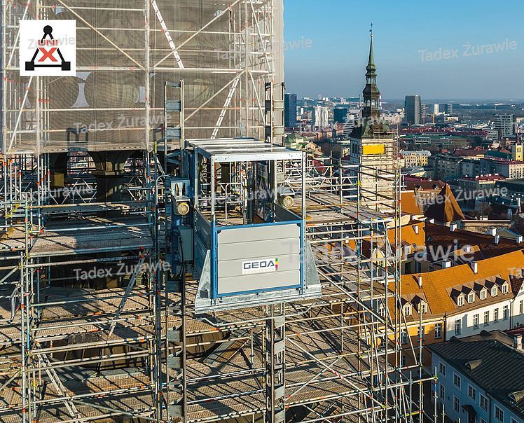 GEDA 1500 Z/ZP dźwig budowlany używany GEDA 1500 Z/ZP dźwig budowlany używany