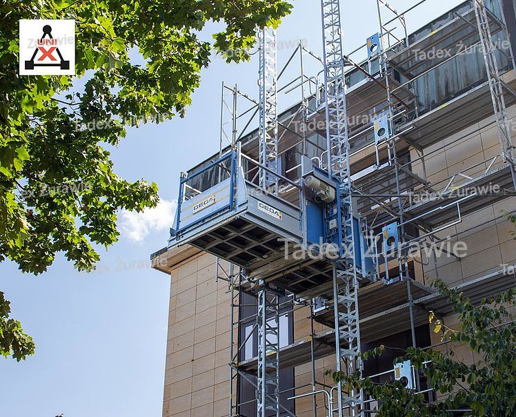 GEDA 1500 Z/ZP dźwig budowlany używany GEDA 1500 Z/ZP dźwig budowlany używany